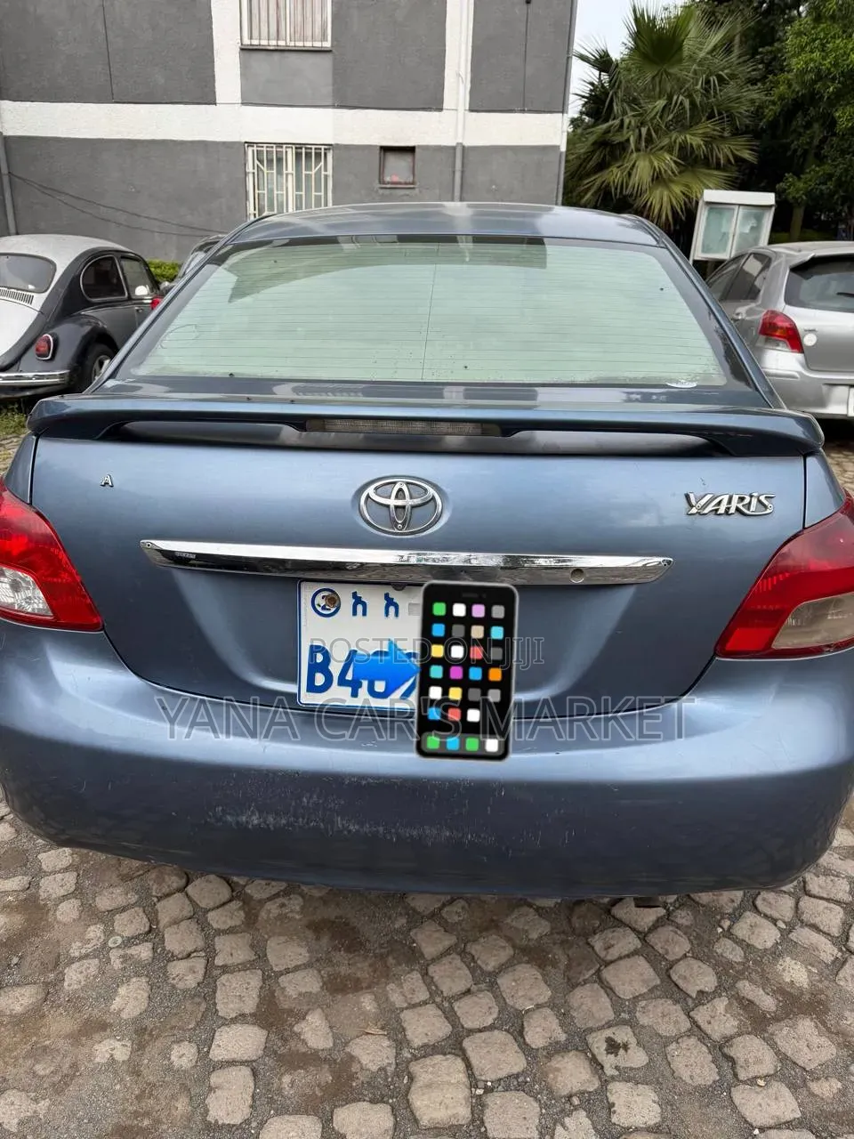 Toyota Belta 2007 Blue
