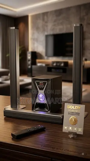 GOLDY 3.1 CH Multimedia Speaker System (Model: GD-6574HT)
