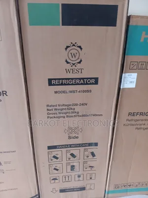 West Refrigerator Model WST 4100ss Quality Brand2026 Model Coolr Siste
