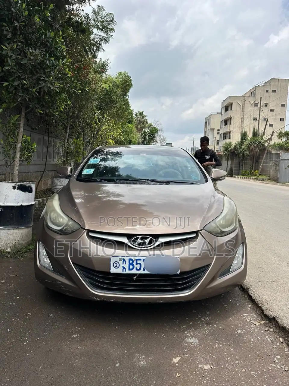 Hyundai Elantra 2015 Brown