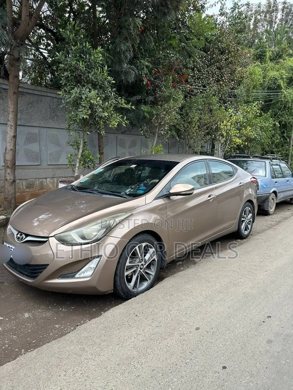 Hyundai Elantra 2015 Brown