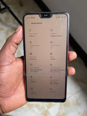 Oppo F7 128 GB Red