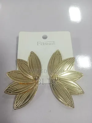 Half Flower Earrings