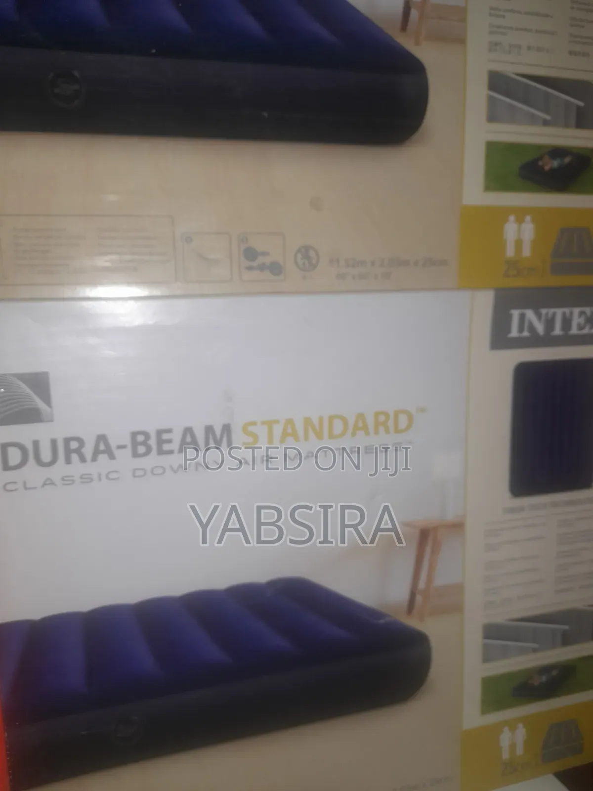 አስገብተናል Intex Air Mattress 137*191*25cm