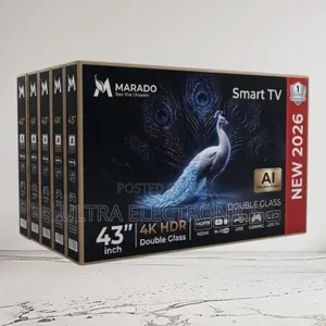 Marado 43" HDR Smart TV — 2026 የቤትዎን መዝናኛ ወደ አዲስ ደረጃ ያሻሽሉ!