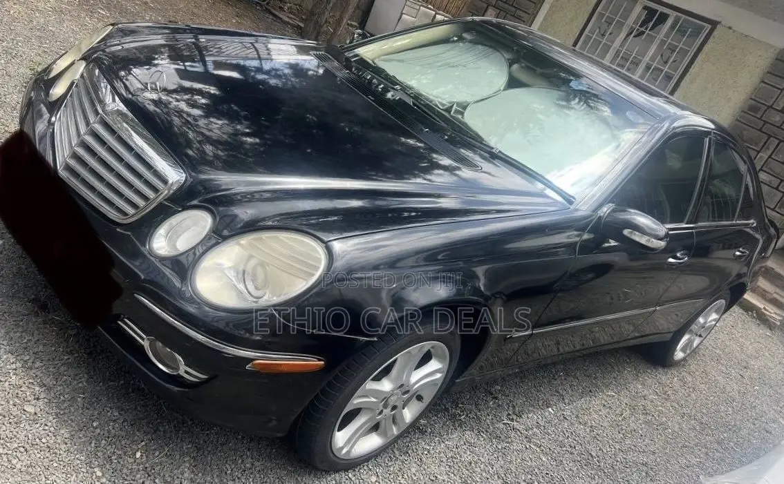 Mercedes-Benz E240 2003 Black