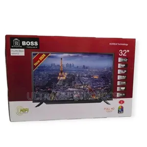 Boss 32" Smart TV 32-ኢንች ማሳያ Smart TV Wi-Fi Connectivity