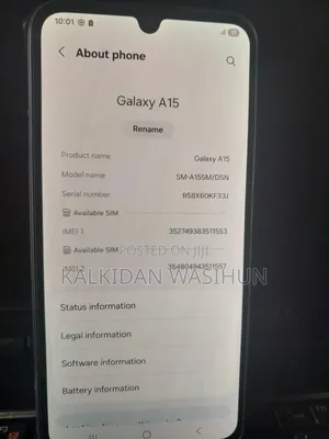 Samsung Galaxy A15 128 GB Gray