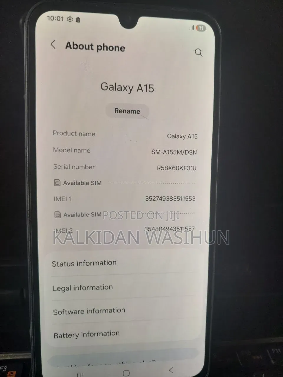 Samsung Galaxy A15 128 GB Gray