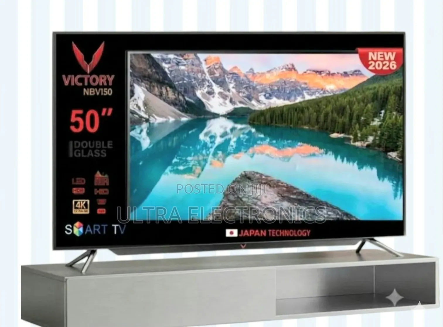 Victory 50" Smart Android TV የቤትዎን መዝናኛ በVICTORY 50-ኢንች Smart