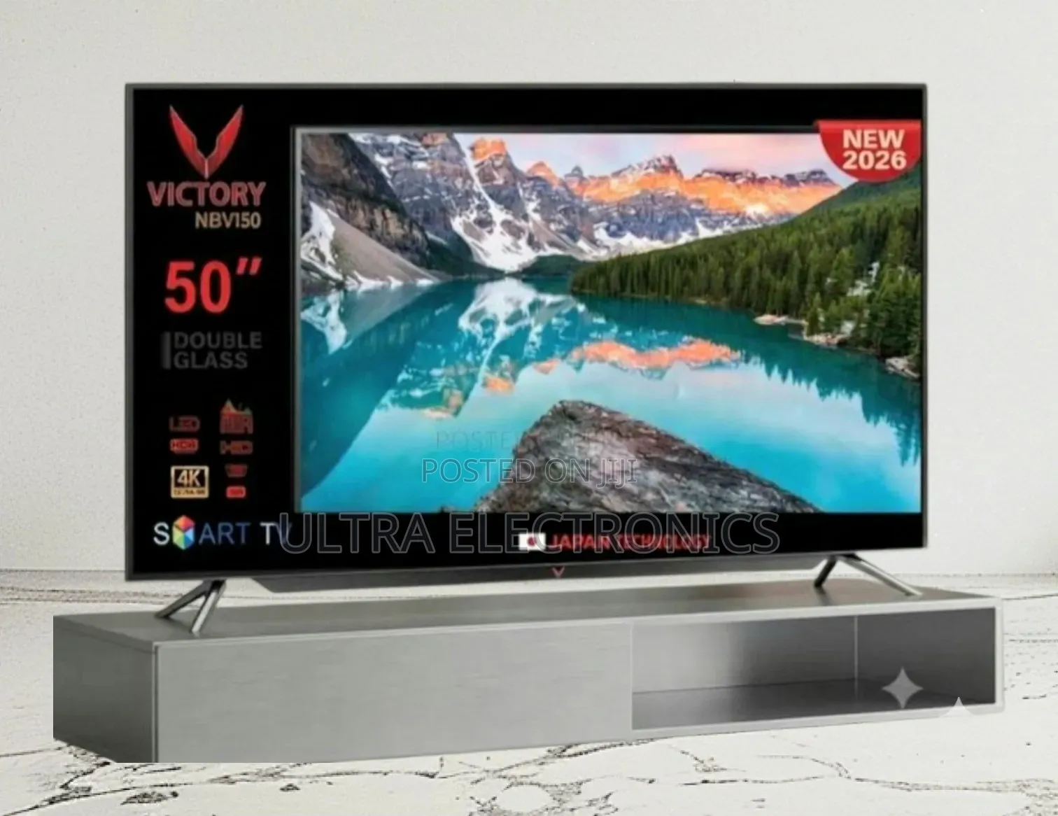 Victory 50" Smart Android TV የቤትዎን መዝናኛ በVICTORY 50-ኢንች Smart