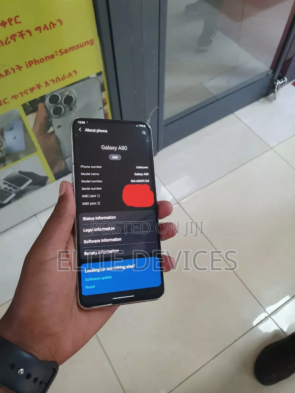 Samsung Galaxy A80 128 GB Black
