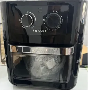 Airfryer Sokany Oil Free Fryer 12 Litre ሶካኒ ያለዘይት መጥበሻ