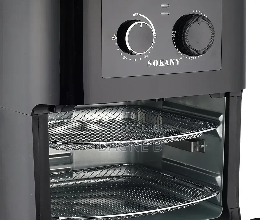 Airfryer Sokany Oil Free Fryer 12 Litre ሶካኒ ያለዘይት መጥበሻ