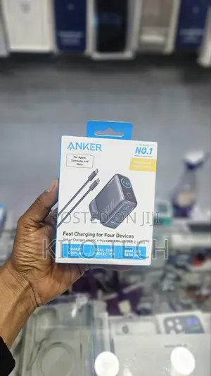 Original Anker 140W Fast Charger (4 Ports) – For Laptops Phones