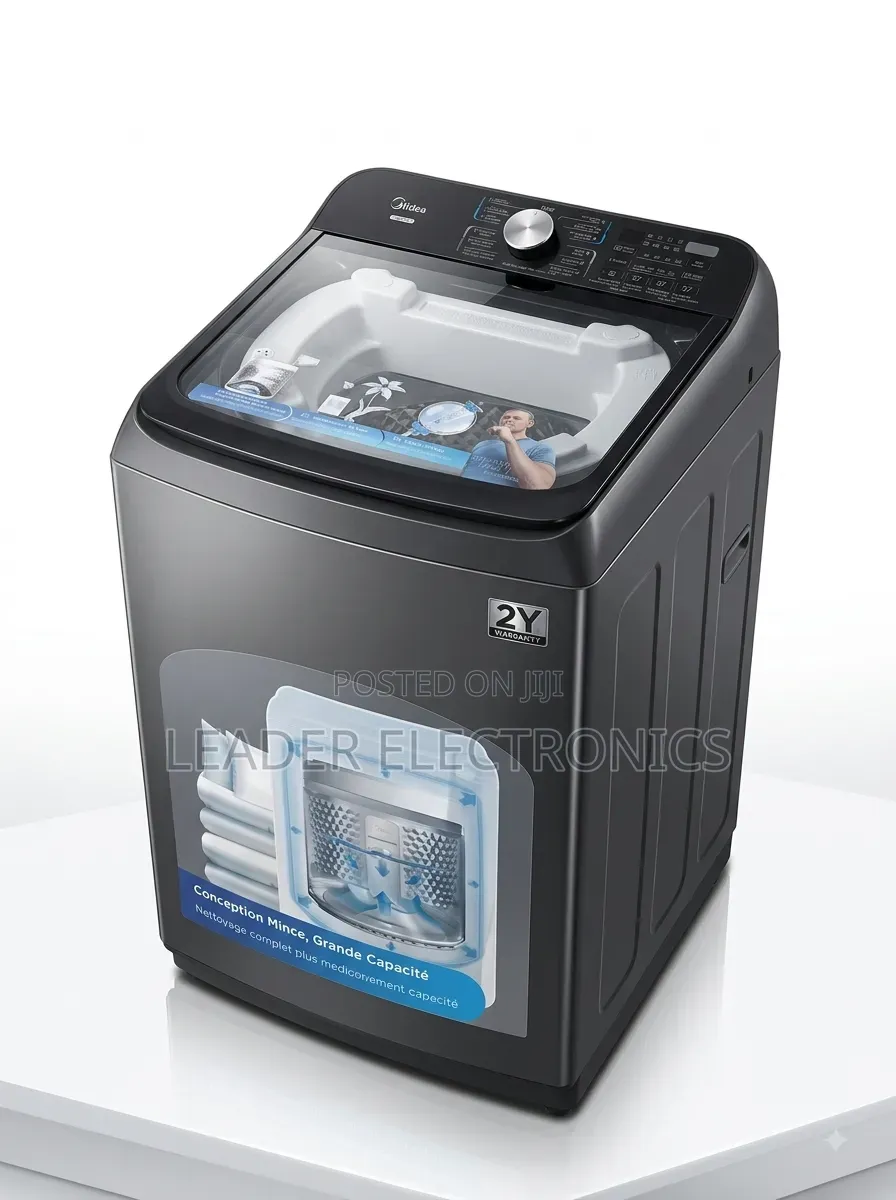 Midea Washing Machine 16KG Original – Fully Automatic| 2-Year Warranty