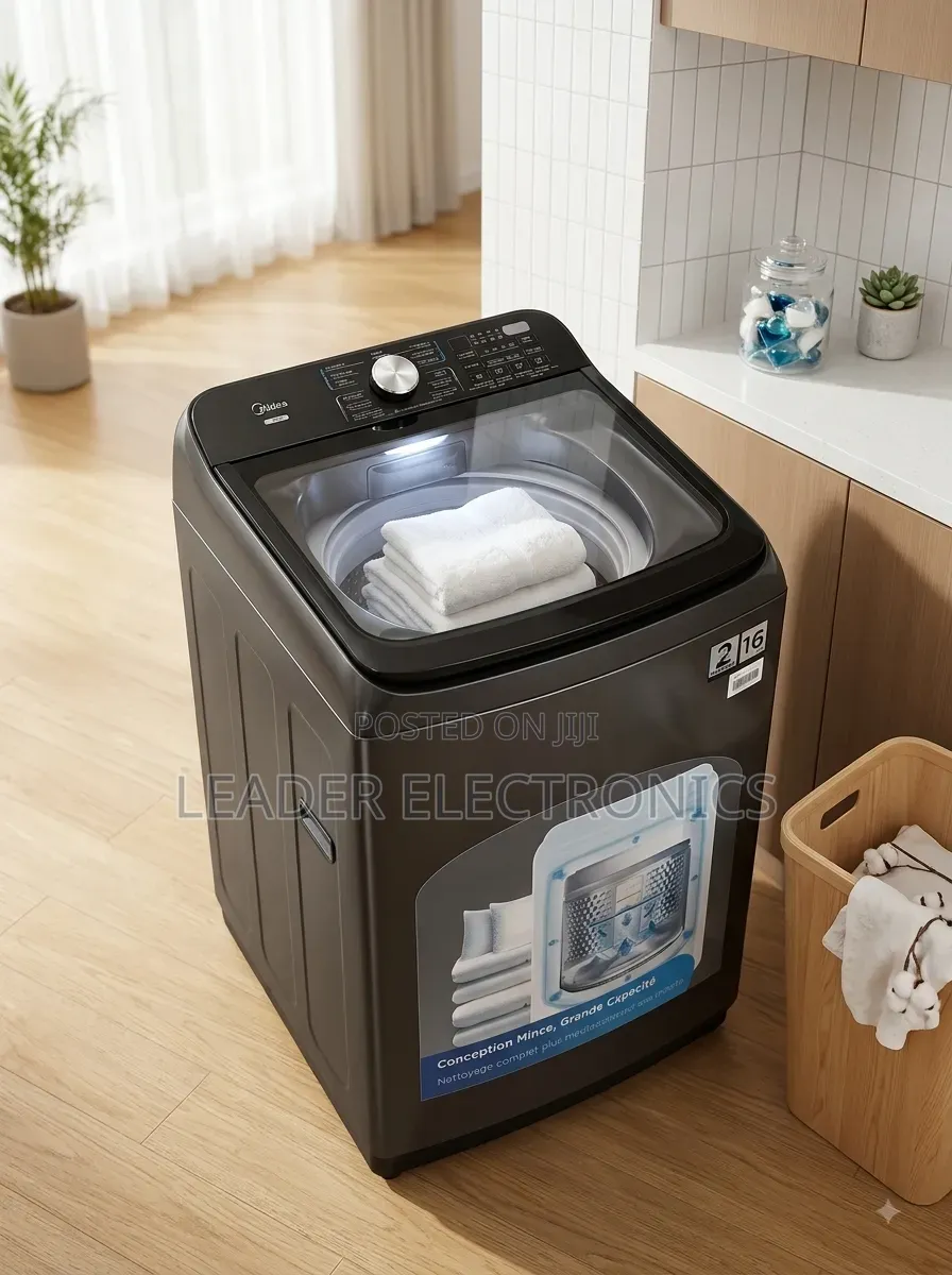 Midea Washing Machine 16KG Original – Fully Automatic| 2-Year Warranty