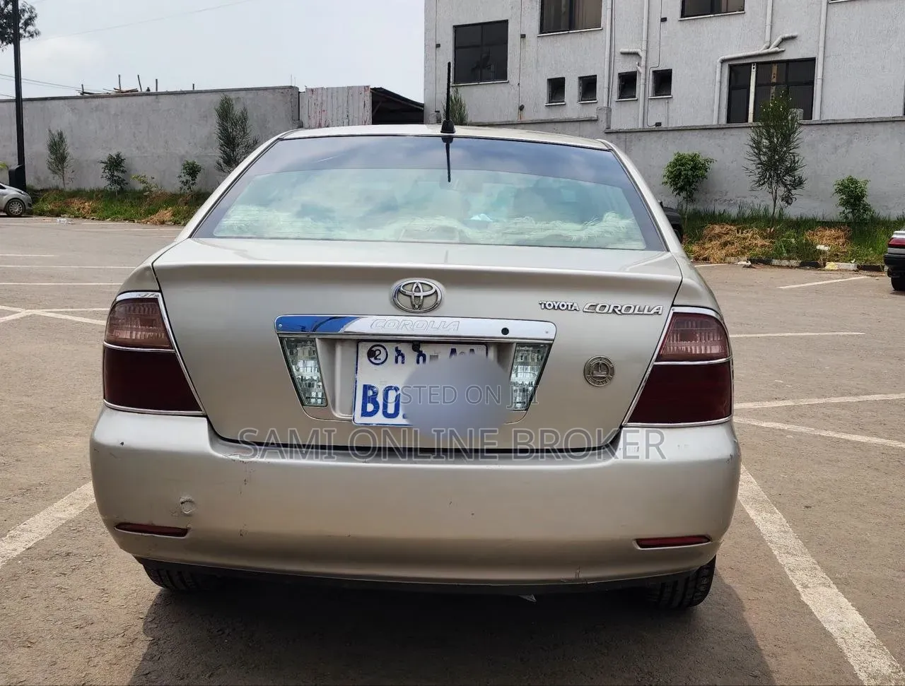 Toyota Corolla 2007 Gray