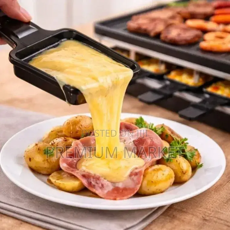 Grill Electric Sokany Raclette Table Grill የኤሌክትሪክ ግሪል መስሪያ