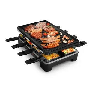Electric Grill Sokany Raclette Table Grill የኤሌክትሪክ ግሪል መስሪያ