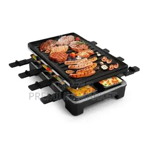 Grill Electric Sokany Raclette Table Grill የኤሌክትሪክ ግሪል መስሪያ