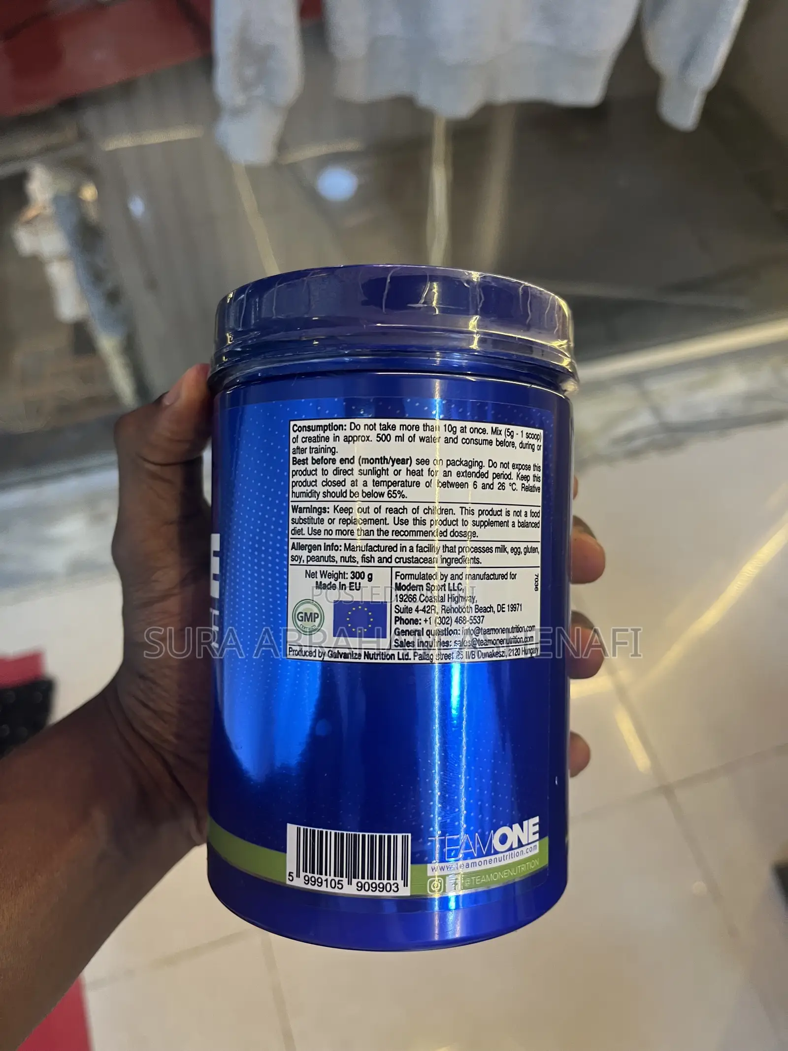 Team One Creatine Monohydrate