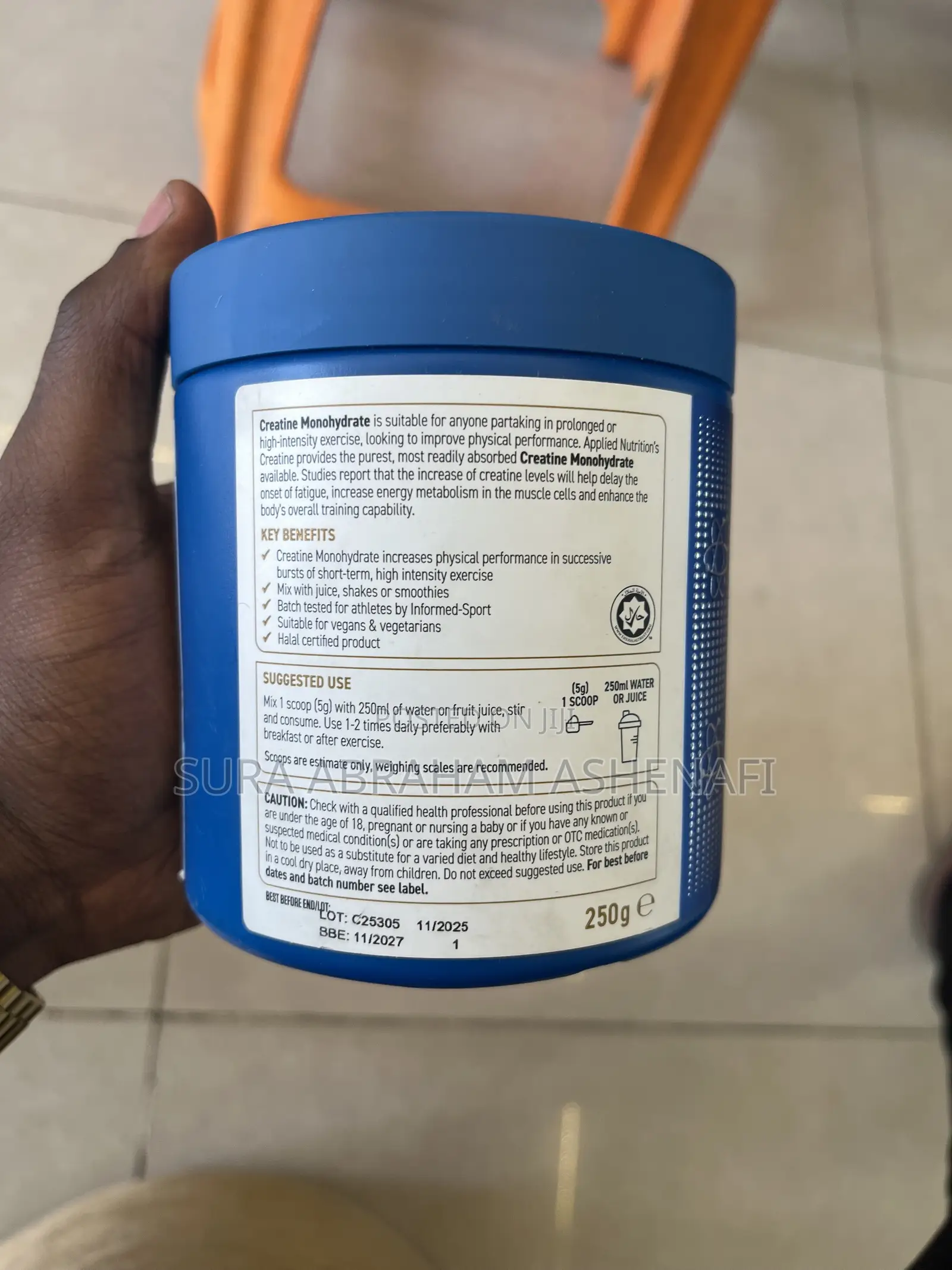 Applied Nutrition Creatine Monohydrate