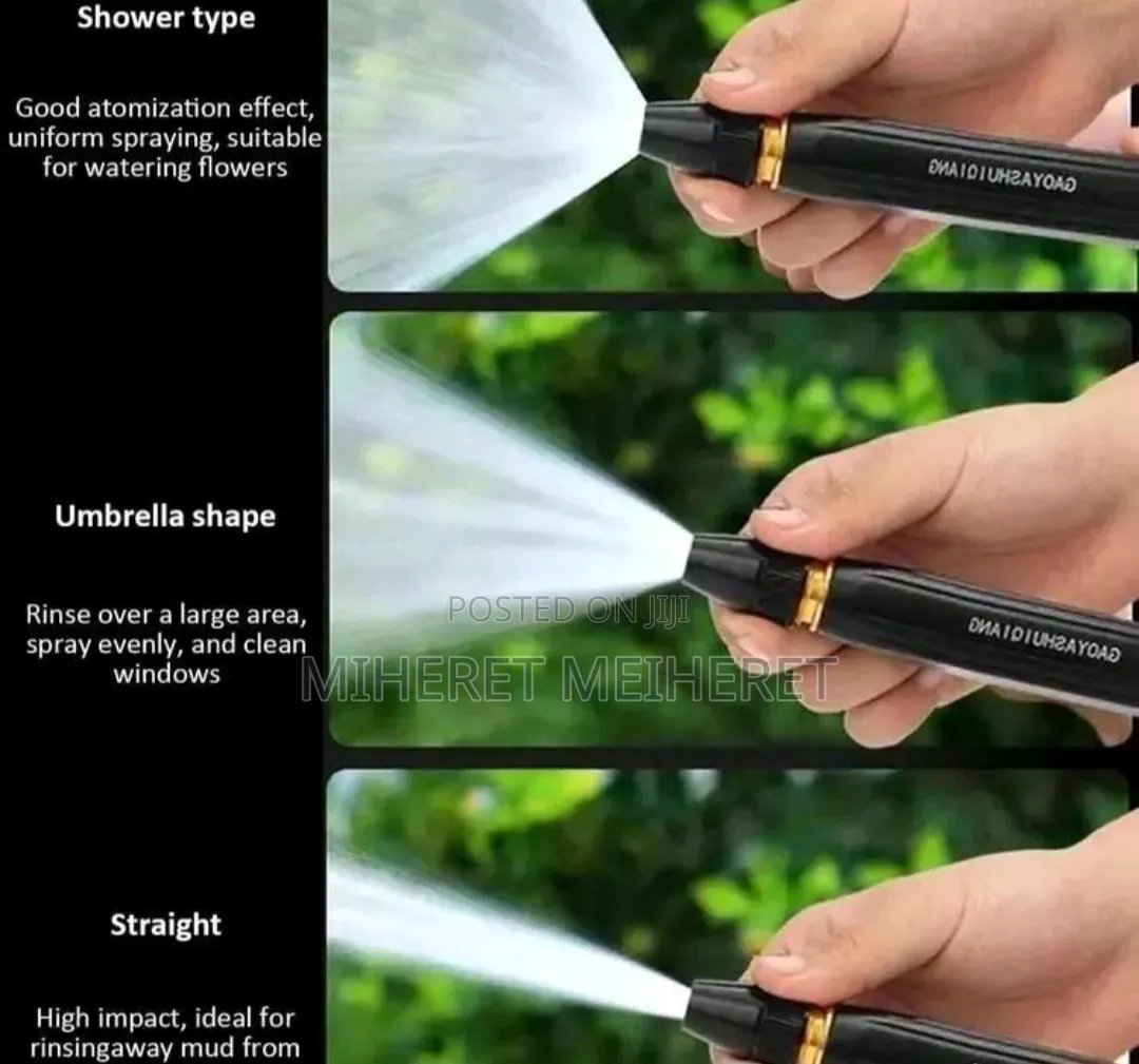 High Pressure Nozzle (Plastic Material) - Direct Water Flow Focus