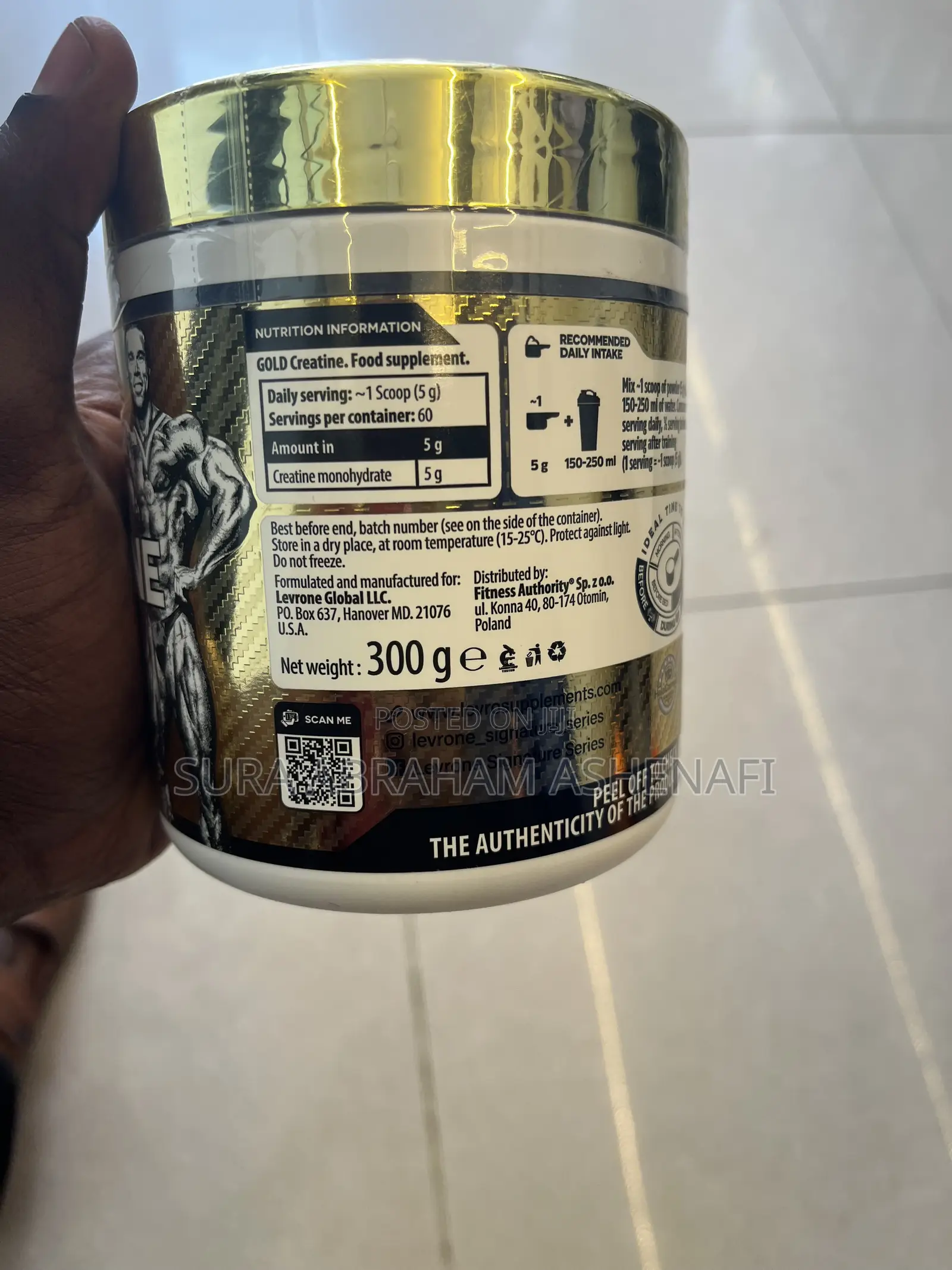 Gold Creatine Monohaydrate