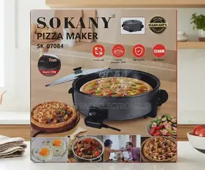 SOKANY Pizza Maker – 1600W Electric Pizza Maker
