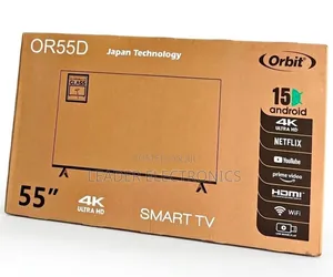 Orbit TV 55" Smart Android TV New Arrival Double Glass TV Japan Tech
