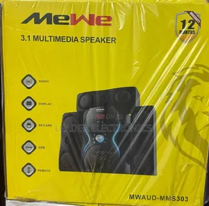 Mewe 3.1ch Multimedia Speaker System