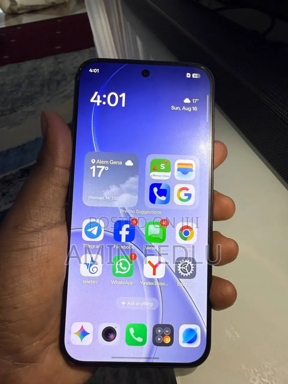 Oppo Reno15 5G 256 GB Bronze