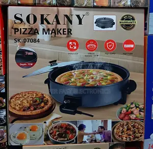 SOKANY Pizza Maker – 1600W Electric Pizza Oven Multi-Function Cooker