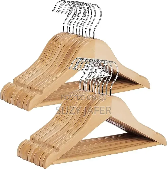 Wooden Hangers 36pcs