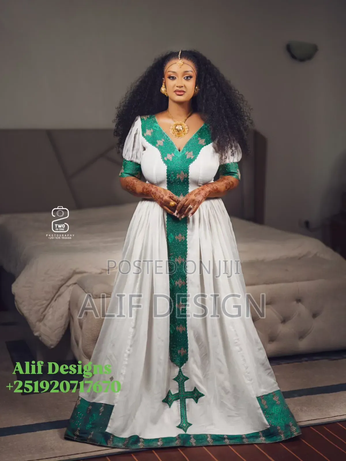 Bridal Beutiful Traditional Habesha Dresses