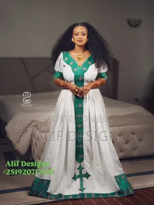 Bridal Beutiful Traditional Habesha Dresses