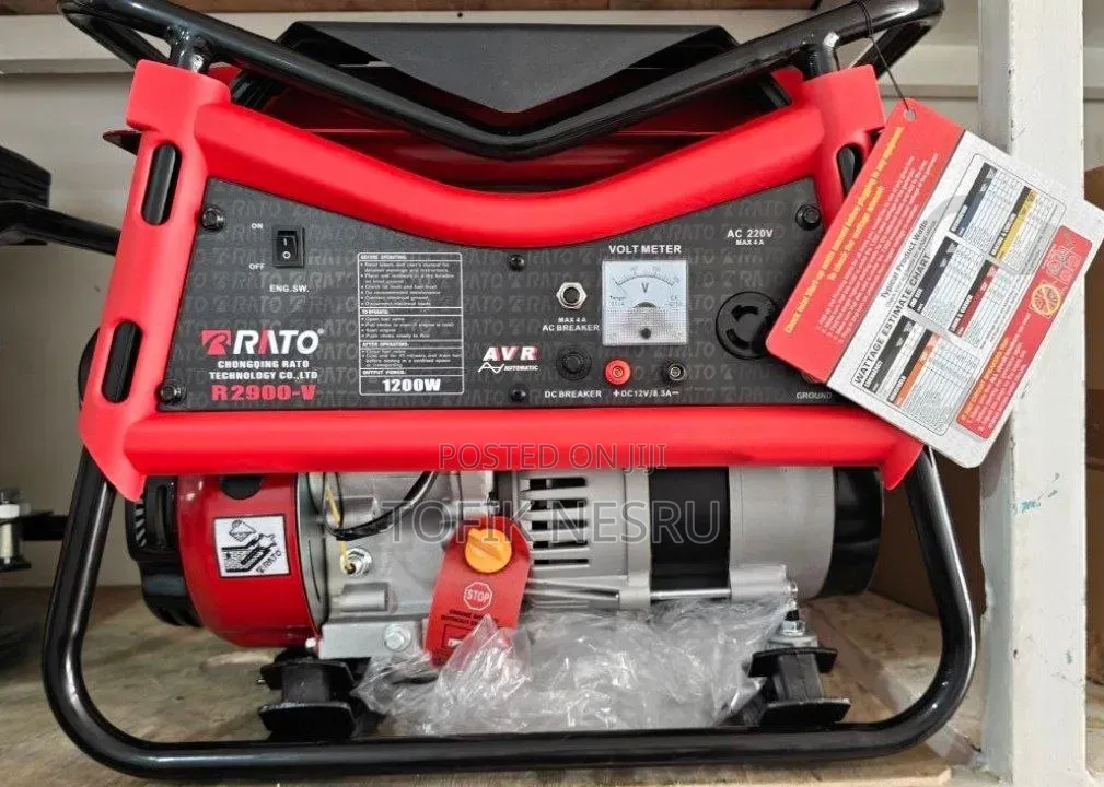 Rato Gassoline Generator Mpdel R2900
