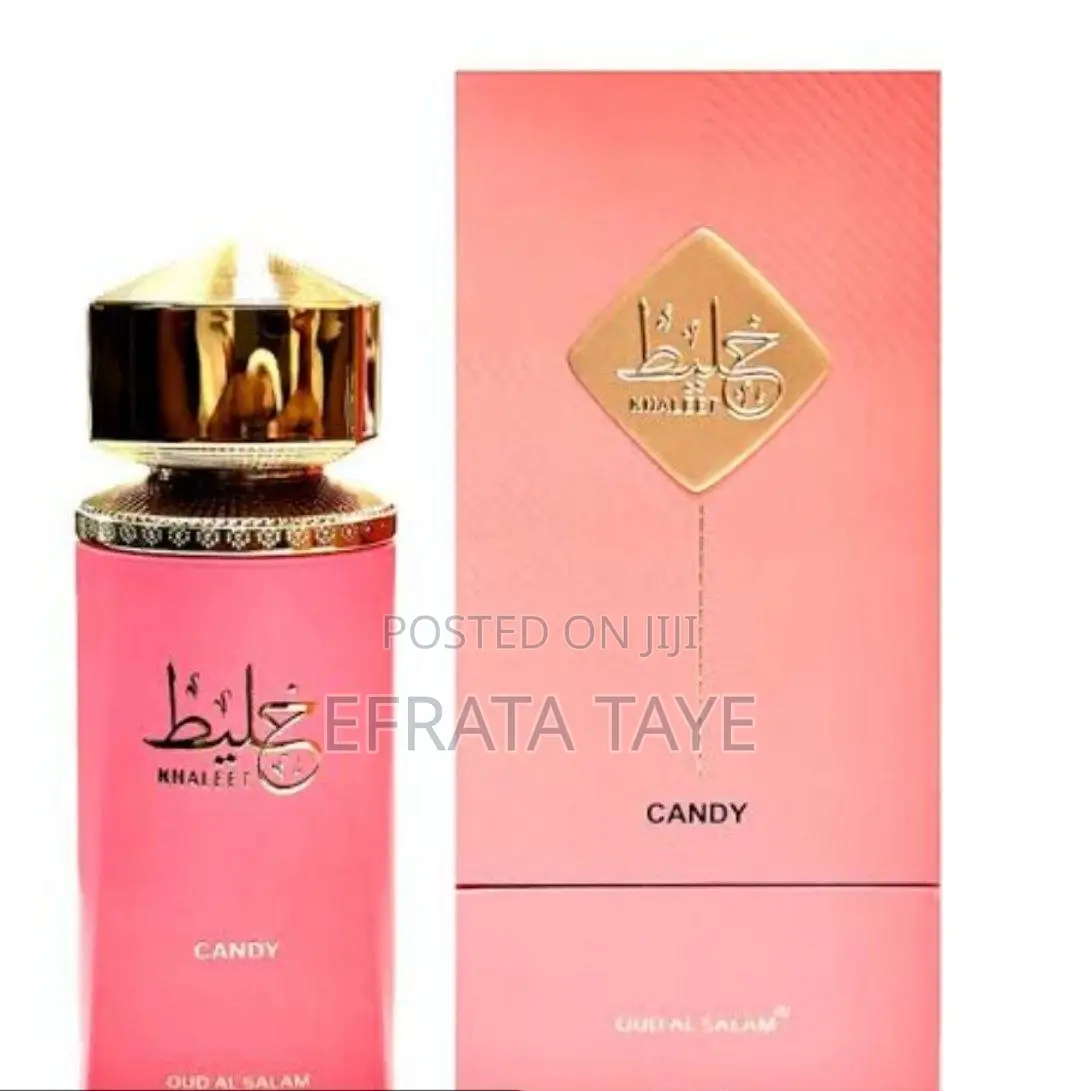 Perfume ​Pink Mukhallat (Highlights the Bottle Color & Scent)