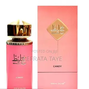 Perfume ​Pink Mukhallat (Highlights the Bottle Color & Scent)