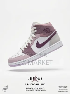 Air Jordan 1 Mid 'Indigo Haze'