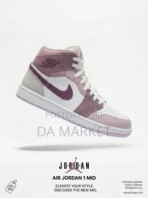 Air Jordan 1 Mid 'Indigo Haze'