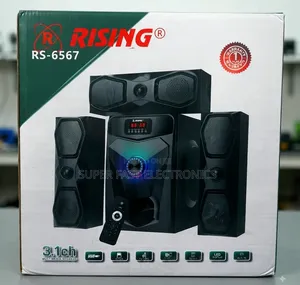 ​Rising Multimedia Speaker System 3.1-Channel With Bluetooth and LED