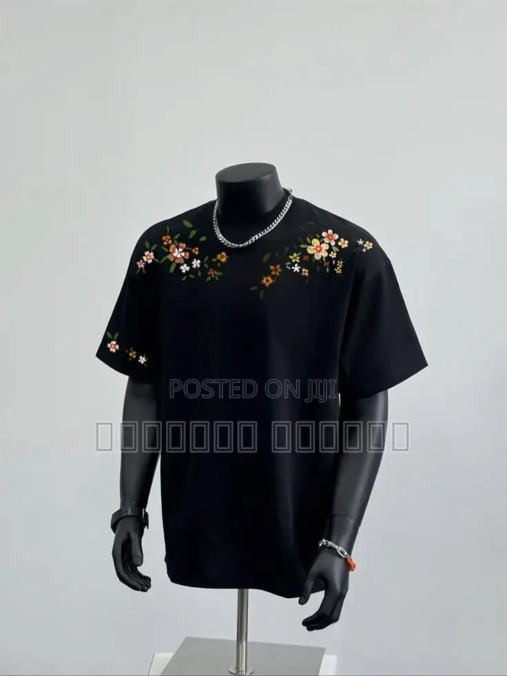 Black Cotton T-Shirt – Soft, Stylish Everyday Fit