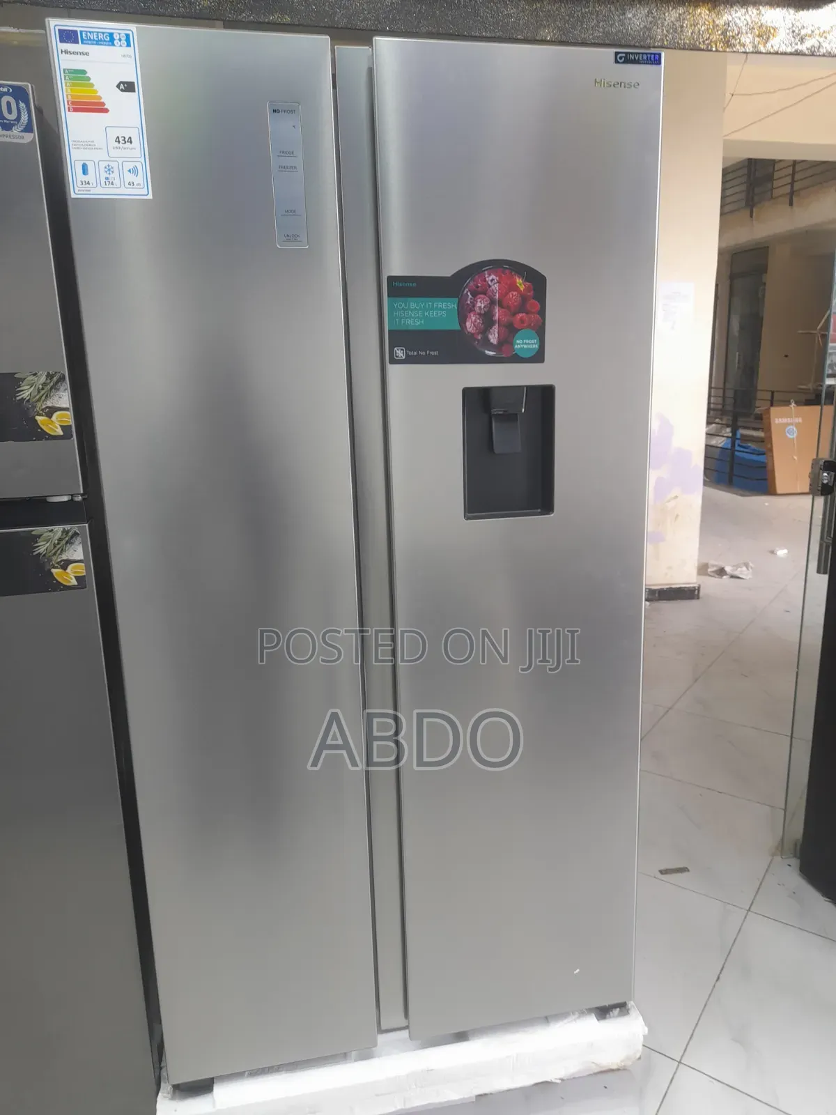 Hisense Refrigerator Model H670s Fan Sistem Water Dispeser Model 2 Ber