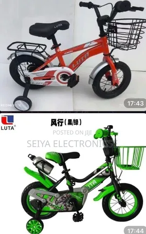 The Luta Kids Bicycle Featuring a Steel Frame,
