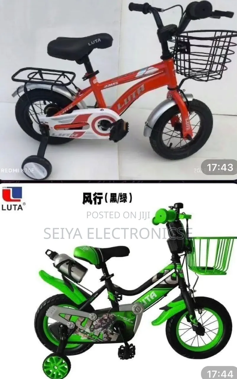 The Luta Kids Bicycle Featuring a Steel Frame,