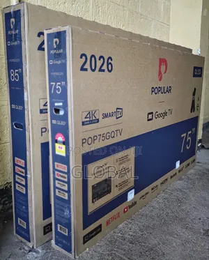 75"popular 2026.new Google TV