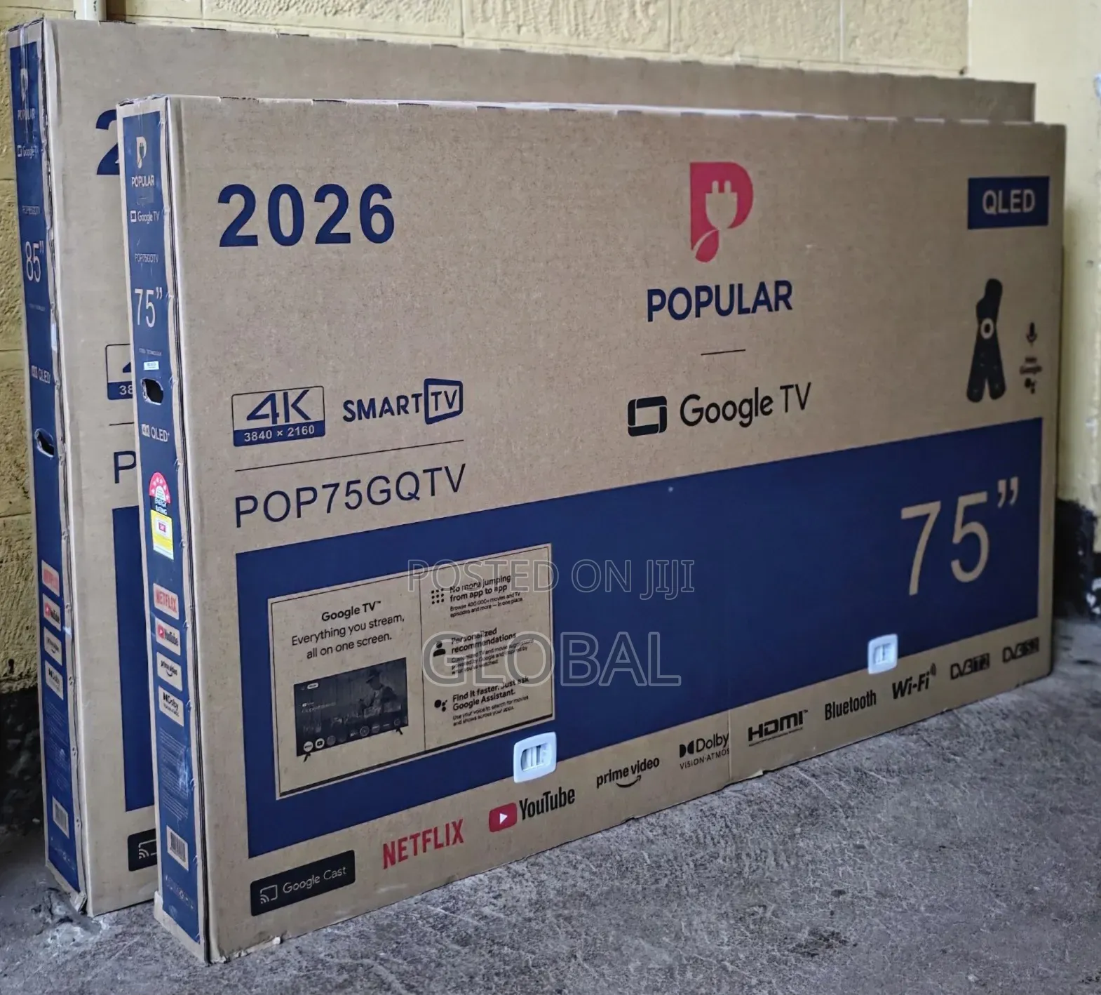 75"popular 2026.new Google TV