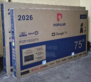 75"popular 2026.new Google TV